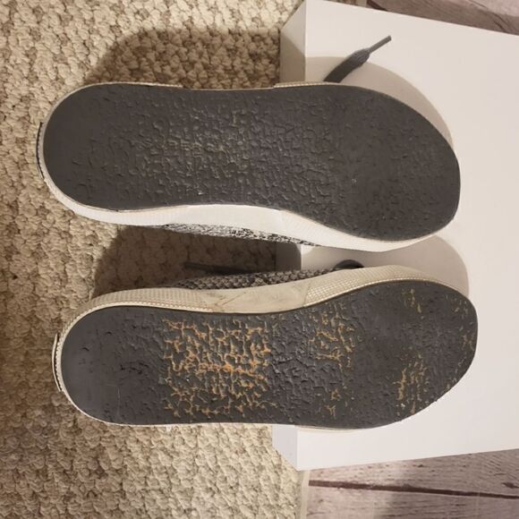 SUPERGA 2750 Gray Snakeskin "Wet Look" Canvas Low Top Lace Up Sneakers MSRP $95 - Picture 8 of 8